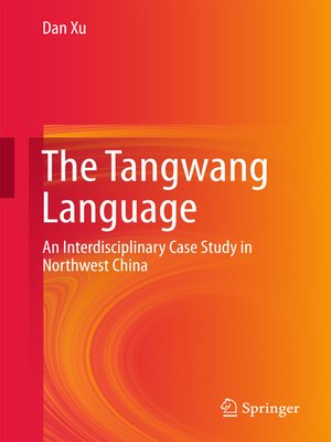 cover image of The Tangwang Language